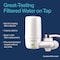 Brita Water Faucet Mount Filtration System with 1 Elite Advanced Replacement Filter, White 42201 - alternate 4